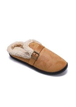 Confly Kapcie w kolorze jasnobrązowym ze sklepu Limango Polska w kategorii Kapcie męskie - zdjęcie 188166827