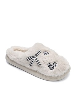 Confly Kapcie w kolorze beżowym ze sklepu Limango Polska w kategorii Kapcie damskie - zdjęcie 188166877