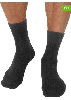 Nur Die Skarpety (2 pary) w kolorze antracytowym ze sklepu Limango Polska w kategorii Skarpetki męskie - zdjęcie 188167585