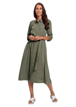 Heine Sukienka w kolorze khaki ze sklepu Limango Polska w kategorii Sukienki - zdjęcie 188167675