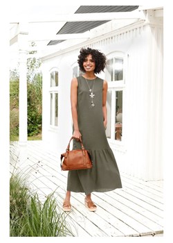 Heine Sukienka w kolorze khaki ze sklepu Limango Polska w kategorii Sukienki - zdjęcie 188167759