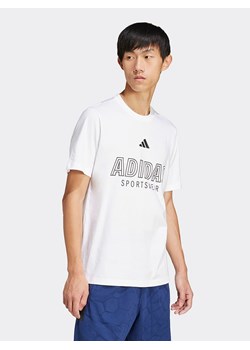 adidas Koszulka w kolorze białym ze sklepu Limango Polska w kategorii T-shirty męskie - zdjęcie 188167808