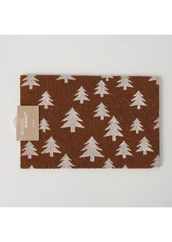 Boltze Wycieraczka w kolorze jasnobrązowo-białym z włókna kokosowego - 60 x 40 cm ze sklepu Limango Polska w kategorii Dom - zdjęcie 188167988