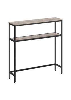 SONGMICS Kredens w kolorze czarno-szarym - 80 x 80 x 20 cm ze sklepu Limango Polska w kategorii Meble - zdjęcie 188168316