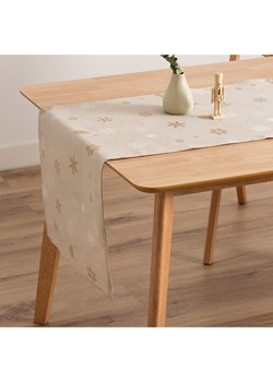 GAMUSI Bieżnik "Flake" w kolorze złoto-beżowym ze sklepu Limango Polska w kategorii Obrusy i bieżniki - zdjęcie 188168847