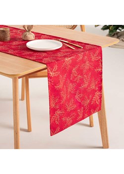 GAMUSI Bieżnik "Holly" w kolorze czerwonym ze sklepu Limango Polska w kategorii Obrusy i bieżniki - zdjęcie 188168858
