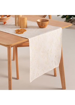 GAMUSI Bieżnik "Flenor" w kolorze złoto-białym ze sklepu Limango Polska w kategorii Obrusy i bieżniki - zdjęcie 188168886