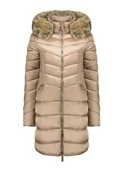 Geographical Norway Płaszcz pikowany "Bololita" w kolorze szarobrązowym ze sklepu Limango Polska w kategorii Kurtki damskie - zdjęcie 188169175