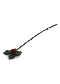 Gry &amp; Sif Gałązka dekoracyjna w kolorze zielono-czerwonym - dł. 30 cm ze sklepu Limango Polska w kategorii Dekoracje - zdjęcie 188169469