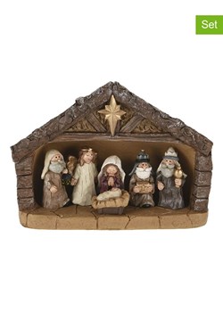 WellHome 7-częściowy zestaw w kolorze brązowym ze sklepu Limango Polska w kategorii Dekoracje - zdjęcie 188170235