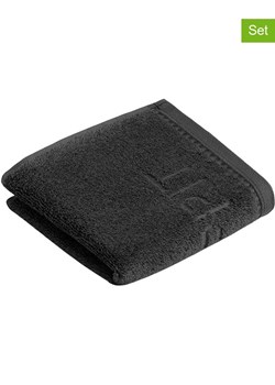 ESPRIT Ręczniki (6 szt.) "Modern Solid" w kolorze antracytowym dla gości ze sklepu Limango Polska w kategorii Ręczniki - zdjęcie 188170435