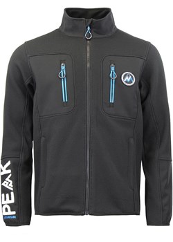 Peak Mountain Kurtka polarowa "Candy" w kolorze czarnym ze sklepu Limango Polska w kategorii Bluzy męskie - zdjęcie 188170485