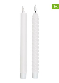 Design Letters Świece LED (2 szt.) w kolorze białym - wys. 24 cm ze sklepu Limango Polska w kategorii Świece i dyfuzory - zdjęcie 188171077