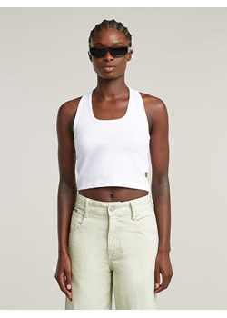 G-Star Top w kolorze białym ze sklepu Limango Polska w kategorii Bluzki damskie - zdjęcie 188171678