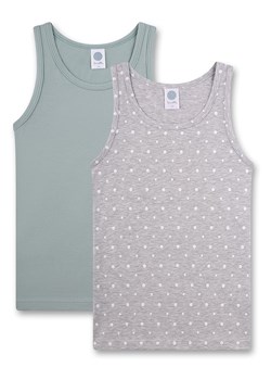Sanetta Podkoszulki (2 szt.) w kolorze błękitnym i szarym ze sklepu Limango Polska w kategorii Podkoszulki dziecięce - zdjęcie 188172085