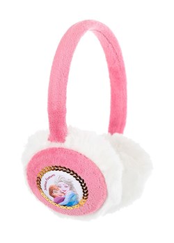 Disney Frozen Nauszniki "Kraina Lodu" w kolorze jasnoróżowo-białym ze sklepu Limango Polska w kategorii Czapki dziecięce - zdjęcie 188172257