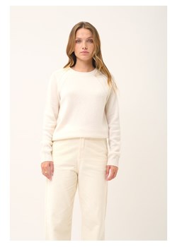 Just Cashmere Kaszmirowy sweter "Arequipa" w kolorze białym ze sklepu Limango Polska w kategorii Swetry damskie - zdjęcie 188172336