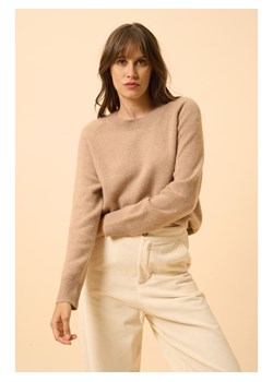 Just Cashmere Kaszmirowy sweter "Kona" w kolorze karmelowym ze sklepu Limango Polska w kategorii Swetry damskie - zdjęcie 188172415