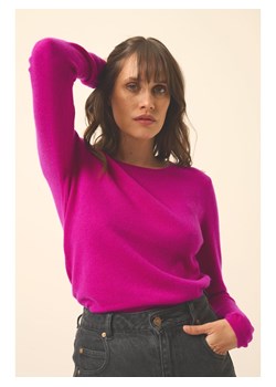 Just Cashmere Kaszmirowy sweter "Vivian" w kolorze różowym ze sklepu Limango Polska w kategorii Swetry damskie - zdjęcie 188172439