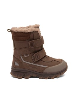 bisgaard Kozaki zimowe "Eddie" w kolorze brązowym ze sklepu Limango Polska w kategorii Buty zimowe dziecięce - zdjęcie 188172849