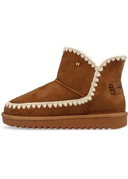 Wrangler Botki zimowe "Elsa" w kolorze jasnobrązowym ze sklepu Limango Polska w kategorii Śniegowce damskie - zdjęcie 188173199