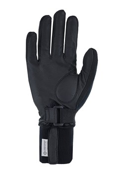 Roeckl SPORTS Rękawiczki "Lappi 2" w kolorze czarno-białym ze sklepu Limango Polska w kategorii Rękawiczki męskie - zdjęcie 188173267