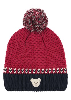 Steiff Dzianinowa czapka w kolorze czarno-czerwonym ze sklepu Limango Polska w kategorii Czapki dziecięce - zdjęcie 188173619