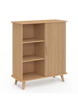 IDOMYA Essentials Komoda "Faustine" w kolorze jasnobrązowym - 70 x 81 x 30 cm ze sklepu Limango Polska w kategorii Meble - zdjęcie 188173679