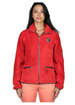 Canadian Peak Kurtka polarowa "Tisalineak" w kolorze czerwonym ze sklepu Limango Polska w kategorii Kurtki damskie - zdjęcie 188174006