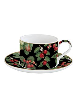 Easy Life Filiżanka "Orchard" w kolorze czarnym - 240 ml ze sklepu Limango Polska w kategorii Dzbanki i zaparzacze - zdjęcie 188174269