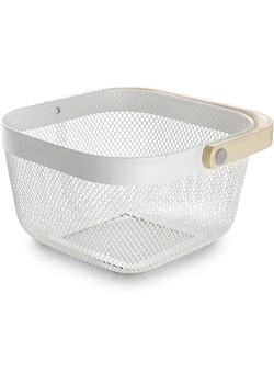Ibili Koszyk w kolorze biało-beżowym - 22 x 12,5 x 21 cm ze sklepu Limango Polska w kategorii Pojemniki kuchenne - zdjęcie 188174369