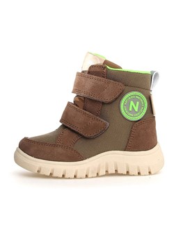 Naturino Botki zimowe "Geminae" w kolorze brązowym ze sklepu Limango Polska w kategorii Buty zimowe dziecięce - zdjęcie 188175308