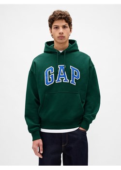 GAP Bluza w kolorze ciemnozielonym ze sklepu Limango Polska w kategorii Bluzy męskie - zdjęcie 188175846