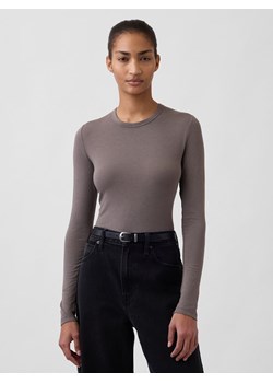 GAP Koszulka w kolorze szarobrązowym ze sklepu Limango Polska w kategorii Bluzki damskie - zdjęcie 188176036