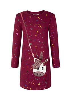 happy girls by Eisend Sukienka w kolorze czerwonym ze sklepu Limango Polska w kategorii Sukienki dziewczęce - zdjęcie 188176169