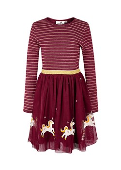 happy girls by Eisend Sukienka w kolorze czerwonym ze sklepu Limango Polska w kategorii Sukienki dziewczęce - zdjęcie 188176185