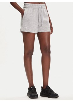 Under Armour Szorty dresowe "Rival" w kolorze szarym ze sklepu Limango Polska w kategorii Spodnie damskie - zdjęcie 188176879