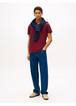 TOMMY JEANS Koszulka polo w kolorze bordowym ze sklepu Limango Polska w kategorii T-shirty męskie - zdjęcie 188177128
