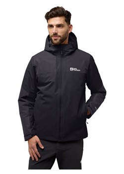 Jack Wolfskin Kurtka funkcyjna "Jasper" w kolorze czarnym ze sklepu Limango Polska w kategorii Kurtki męskie - zdjęcie 188177417