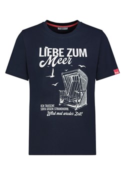 Eight2Nine Koszulka w kolorze granatowym ze sklepu Limango Polska w kategorii Bluzki damskie - zdjęcie 188177996