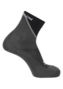 SALOMON Skarpety "Pulse Ankle" w kolorze antracytowo-czarnym do biegania ze sklepu Limango Polska w kategorii Skarpetki męskie - zdjęcie 188178906