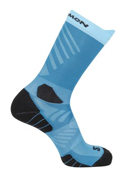 SALOMON Skarpety sportowe "Aero Crew" w kolorze niebiesko-turkusowym ze sklepu Limango Polska w kategorii Skarpetki męskie - zdjęcie 188178927
