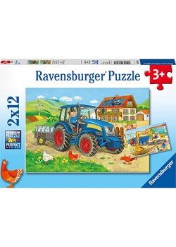 Ravensburger 24-częściowe puzzle "Construction site and farm" - 3+ ze sklepu Limango Polska w kategorii Puzzle - zdjęcie 188179178