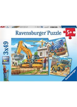 Ravensburger 49-częściowe puzzle (3 szt.) "Large construction vehicles" - 5+ ze sklepu Limango Polska w kategorii Puzzle - zdjęcie 188179189