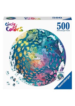 Ravensburger 500-częściowe puzzle "Circle of colors - Ocean" - 12+ ze sklepu Limango Polska w kategorii Puzzle - zdjęcie 188179266