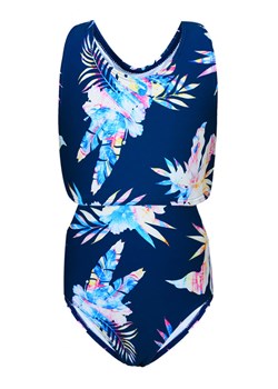 Peek U Strój kąpielowy "Marisol" w kolorze granatowym ze wzorem ze sklepu Limango Polska w kategorii Stroje kąpielowe - zdjęcie 188182558