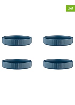 Björn Talerze głębokie (4 szt.) "Scandi" w kolorze granatowym - Ø 21,5 cm ze sklepu Limango Polska w kategorii Naczynia - zdjęcie 188183836