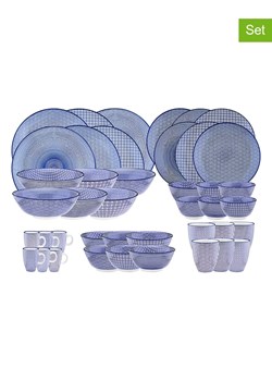 Björn 42-częściowy zestaw "Dark" w kolorze granatowym ze sklepu Limango Polska w kategorii Naczynia - zdjęcie 188185405