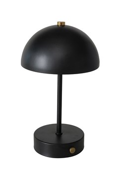 Boltze Lampa stołowa LED "Petunia" w kolorze czarnym - wys. 26 cm ze sklepu Limango Polska w kategorii Oświetlenie - zdjęcie 188186776