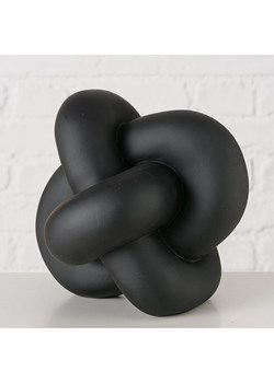 Boltze Figurka dekoracyjna "Knotty" w kolorze czarnym - 14 x 14 cm ze sklepu Limango Polska w kategorii Dekoracje - zdjęcie 188186826